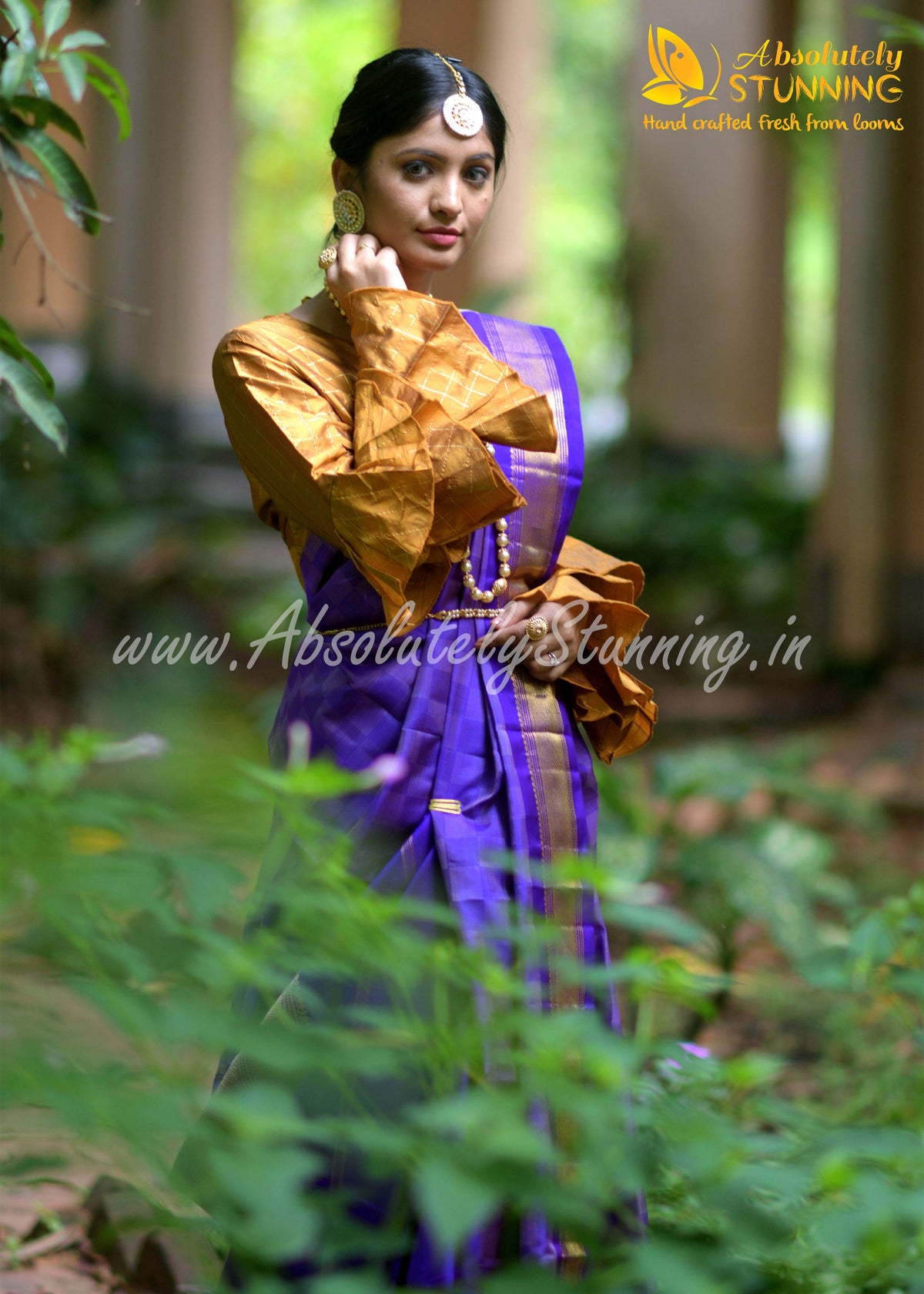 MELLINAM Hand Woven Payadi Lavender