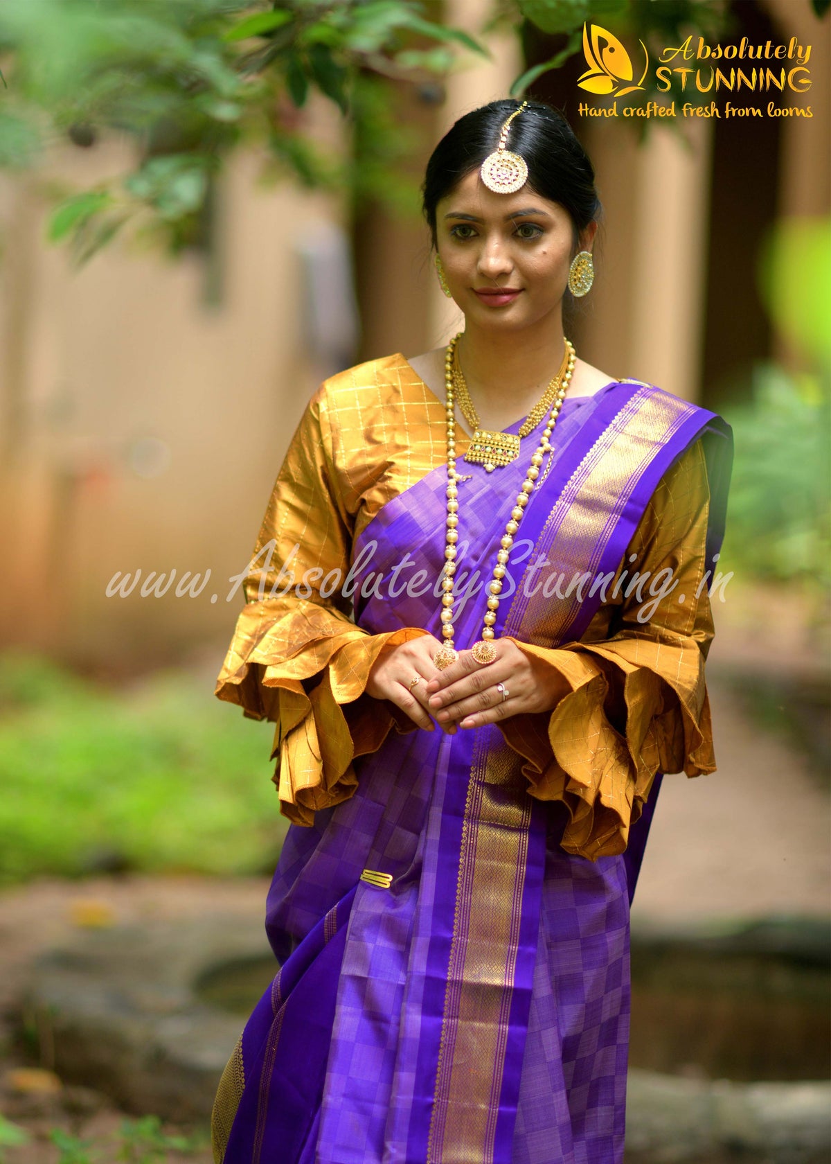 MELLINAM Hand Woven Payadi Lavender