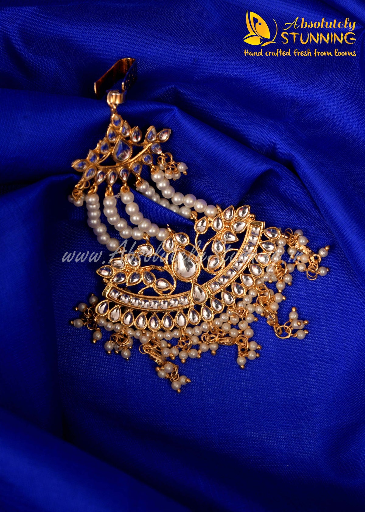 PANJAVARNAM Hand Woven Multicolour (Blue, Pink and Green)