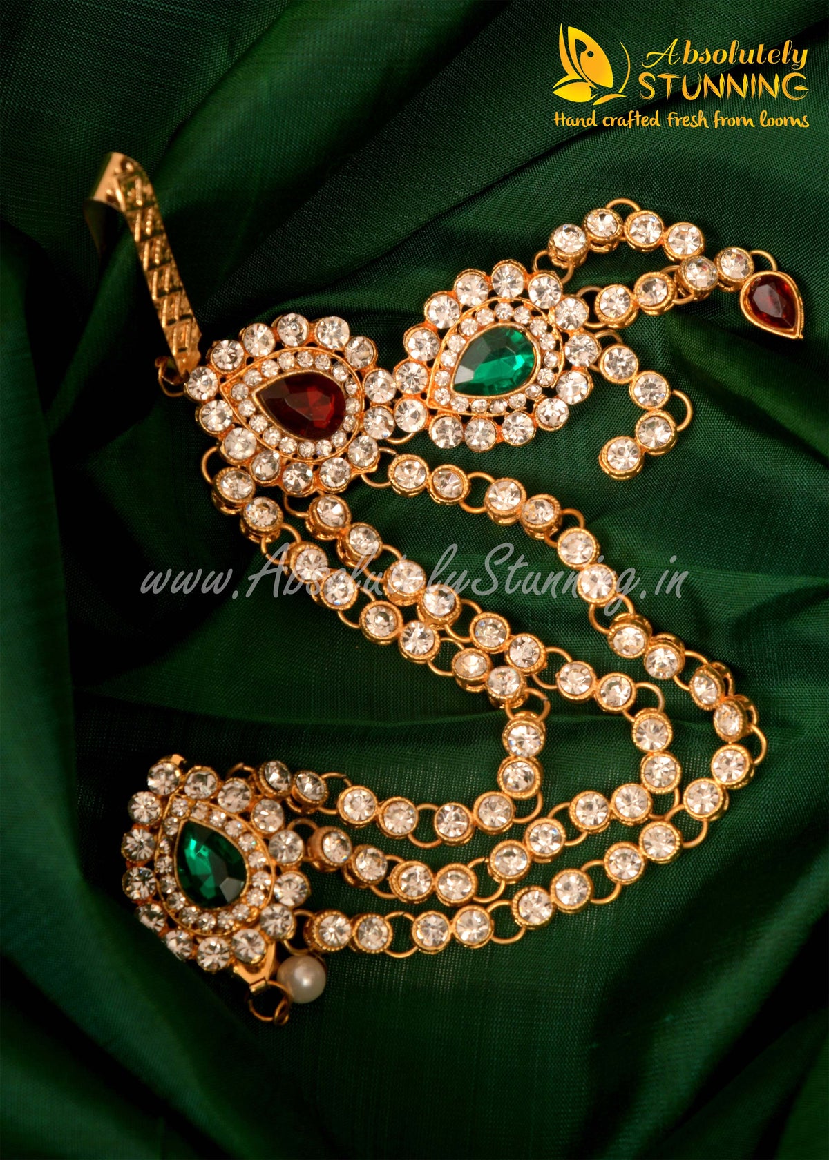 PANJAVARNAM Hand Woven Multicolour (Orange)