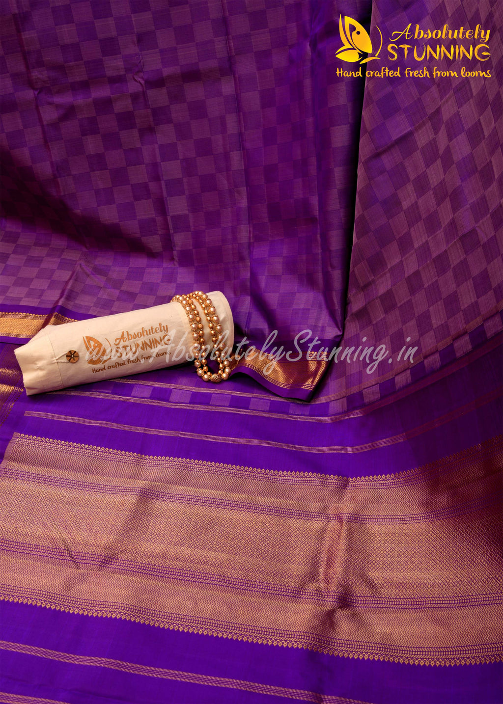 MELLINAM Hand Woven Payadi Lavender