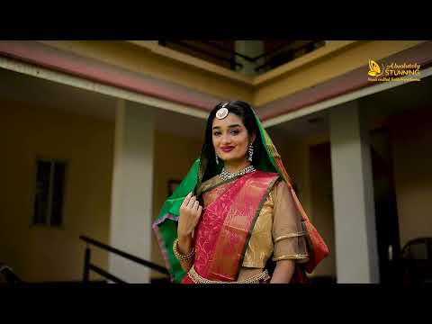 ROJAVANAM Hand Woven Vermillion Red Bridal