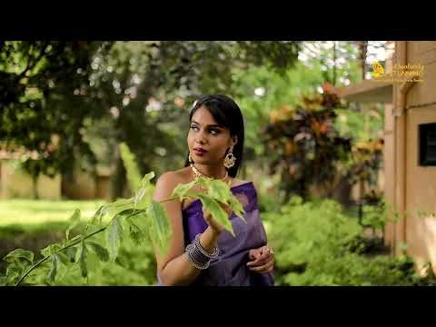 RATHOTSAVAM Hand Woven Greyish Lavender