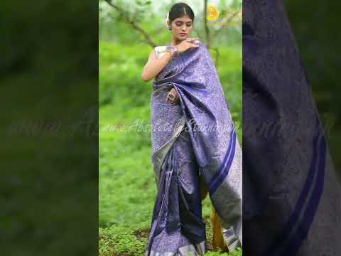KANANAM Hand Woven Midnight Blue Bridal
